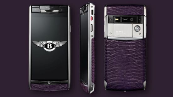 Bentley lấn sân sang lĩnh vực smartphone siêu sang